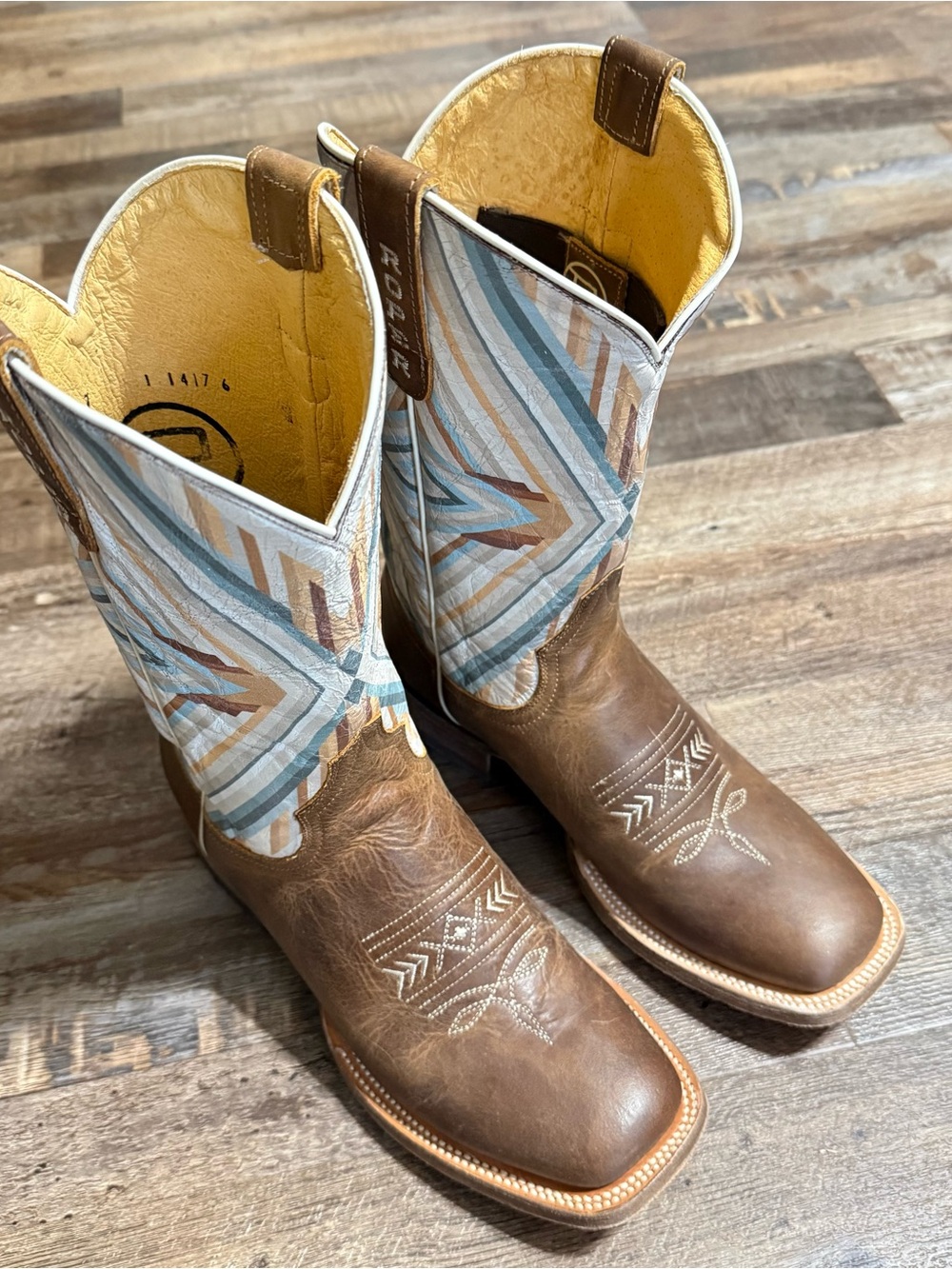 Roper Brown Zakota Western Boot